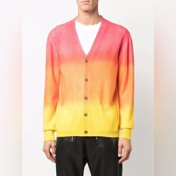 Moschino Couture Ombe effect Cardigan size 50- US L NWT - Picture 3 of 6